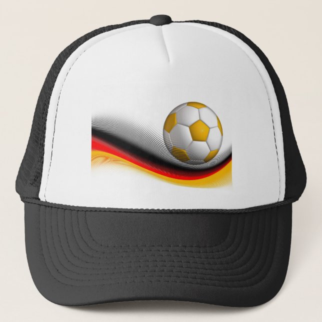 Anpassa Jag älskar fotboll t-shirts Keps (Framsida)