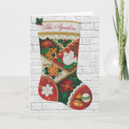 Anpassa julklappen i Namn till Brick Kort