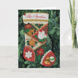 Anpassa jullager och Helgdag i Namn Kort