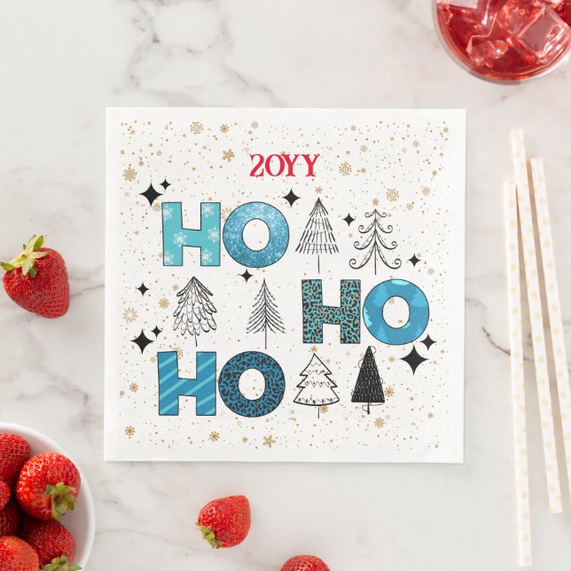 Anpassa jultomten pappersservett (Insitu)