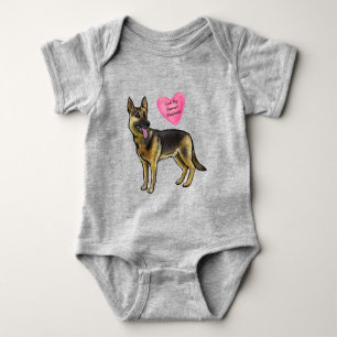 Anpassa Kärlek Min Tysk Shepherd Hund Djur T Shirt