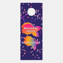 Anpassa Kids Namn Födelsedagsfest Fish