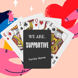 Anpassa "Kind" och Namn-spelnatt Casinokort