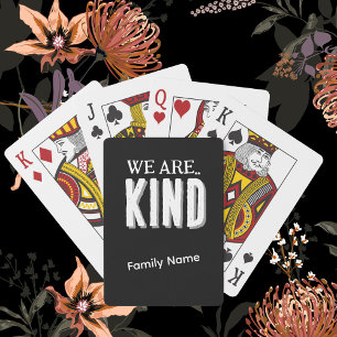 Anpassa "Kind" och Namn-spelnatt Casinokort