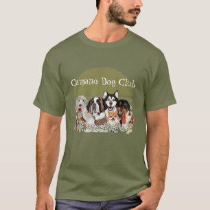 Anpassa Klubben för Hund Pack T Shirt