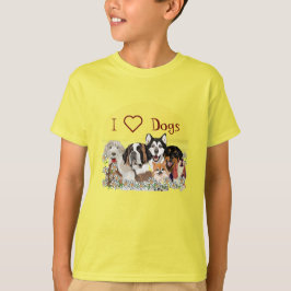 Anpassa Klubben för Hund Pack T Shirt