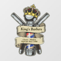 Anpassa Kung Royal Krona Barber Shop