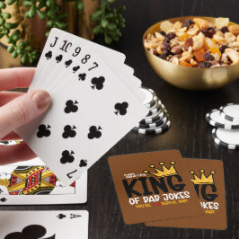 Anpassa Kung till Pappa-skämt Casinokort
