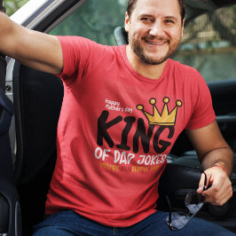 Anpassa Kung till Pappa-skämt T Shirt