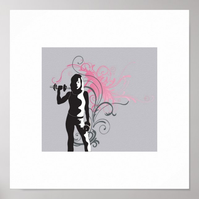 Anpassa kvinnans Poster (Framsidan)