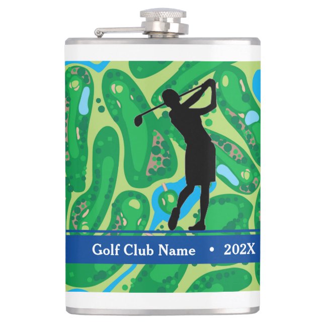 Anpassa kvinnors "Birdie Juice" Flaska Fickplunta (Framsidan)