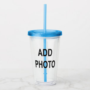 Anpassa Lägg till foto eller teckning i Namn Take Away Mugg