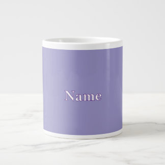 Anpassa Lavender till Namn Jumbo Mugg