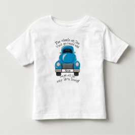Anpassa licens~ Big Blue Lastbil Shirt T Shirt