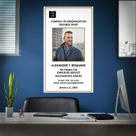 Anpassa logotyp för medarbetarutmärkelser poster