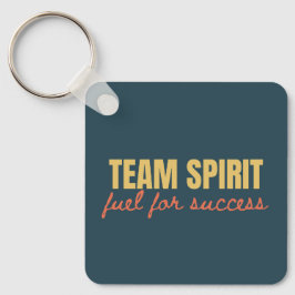 Anpassa Logotyp Motivational Team Spirit Office Nyckelring