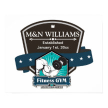 Anpassa Logotypen Fitness Gym