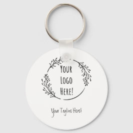 Anpassa Logotypen för produktföretag Nyckelring