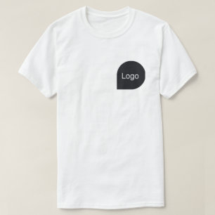 anpassa Logotypen i en enkel form T Shirt