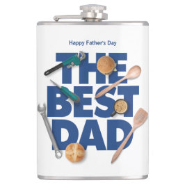 Anpassa Lycklig Fars dag | Bästa Pappa Fickplunta