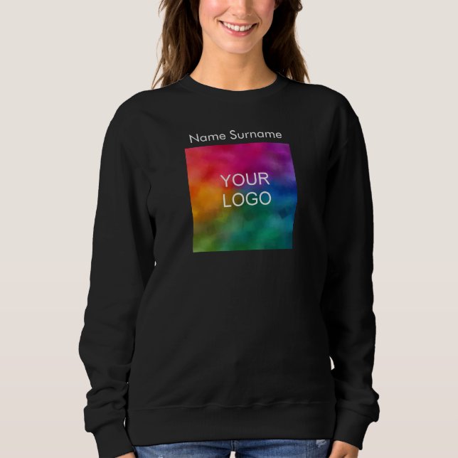 Anpassa mallen Business Logotyp Women's Basic T Shirt (Framsida)