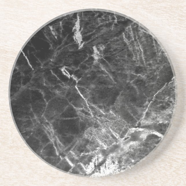 Anpassa mallen för Trendig av svart marmor-Elegant Underlägg (Framsidan)