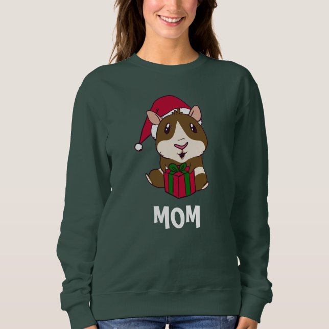 Anpassa Mamma i Gris i Kungliga jul T Shirt (Framsida)