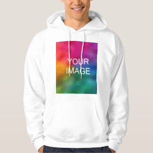 Anpassa Manarna Lägg till bildmall för Logotyp Bas Hoodie