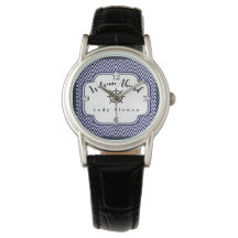 Anpassa marinblått och vitt med Frakt Wheel