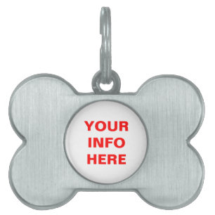 ANPASSA MÄRKRN NAMNBRICKA HUSDJUR