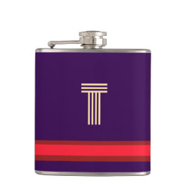 Anpassa med din ursprungliga Lila + Red Rand Fickplunta