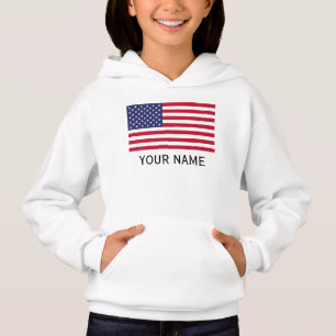 Anpassa med ditt namn USA United Stater T Shirt