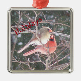 Anpassa med familjefoto julgransprydnad metall