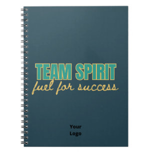 Anpassa med Logotyp Team Spirit Office Business Anteckningsbok