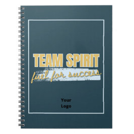 Anpassa med Logotyp Team Spirit Office Company Anteckningsbok