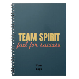 Anpassa med Logotyp Team Spirit Office Company Anteckningsbok