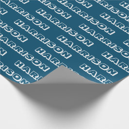 Anpassa med Namn, text, födelsedagspresent Presentpapper