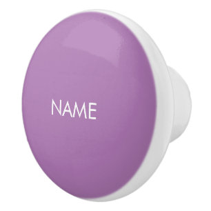 Anpassa med namn, textminimalistisk lavender knopp