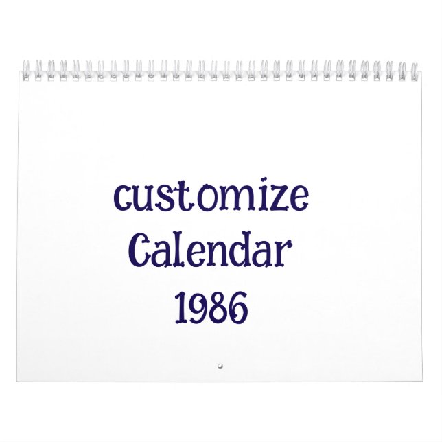anpassa Medium Kalender (Omslag)