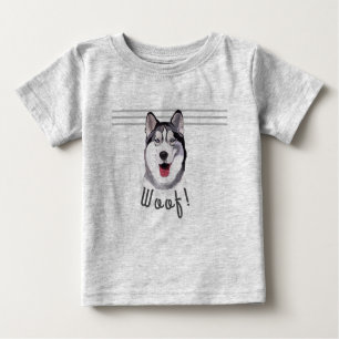 Anpassa Message Siberian husky T Shirt
