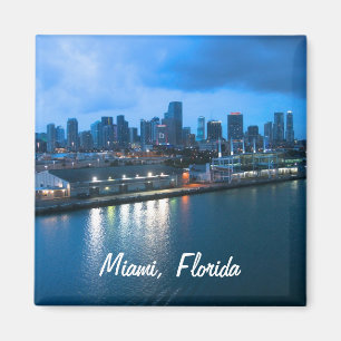 Anpassa Miami-fotoporten Magnet