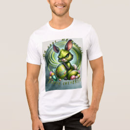 Anpassa Mig!-Frustrerad Kanin som kramar ett Ägg,  T Shirt
