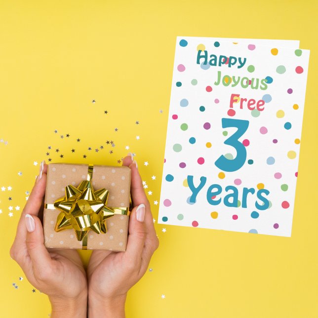 Anpassa milstolpe - Glad Glädjefull Fri 12 Steg Kort (Skapare uppladdad)