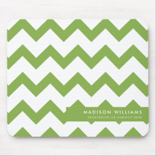 Anpassa minimal modern Zigzag-musknapp Musmatta