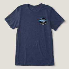 Anpassa Mobil Biltvätt Detailing Blå Företag T Shirt