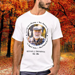 Anpassa modern fotominnespromenad t shirt