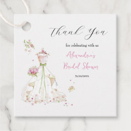 Anpassa Möhippa Dress Tack Gåvor Etiketter