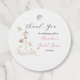 Anpassa Möhippa Dress Tack Gåvor Etiketter