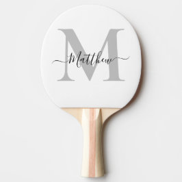 Anpassa Monogram Initial Namn Pingisracket