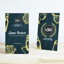 Anpassa Mörk grönt bryggeritema